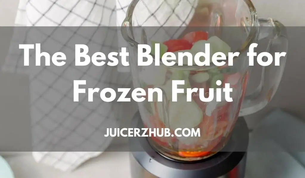 Best Blender for Frozen Fruit